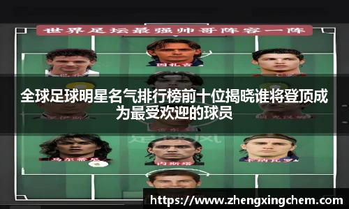 全球足球明星名气排行榜前十位揭晓谁将登顶成为最受欢迎的球员